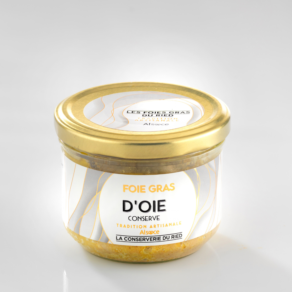foie gras d'oie en conserve 100g