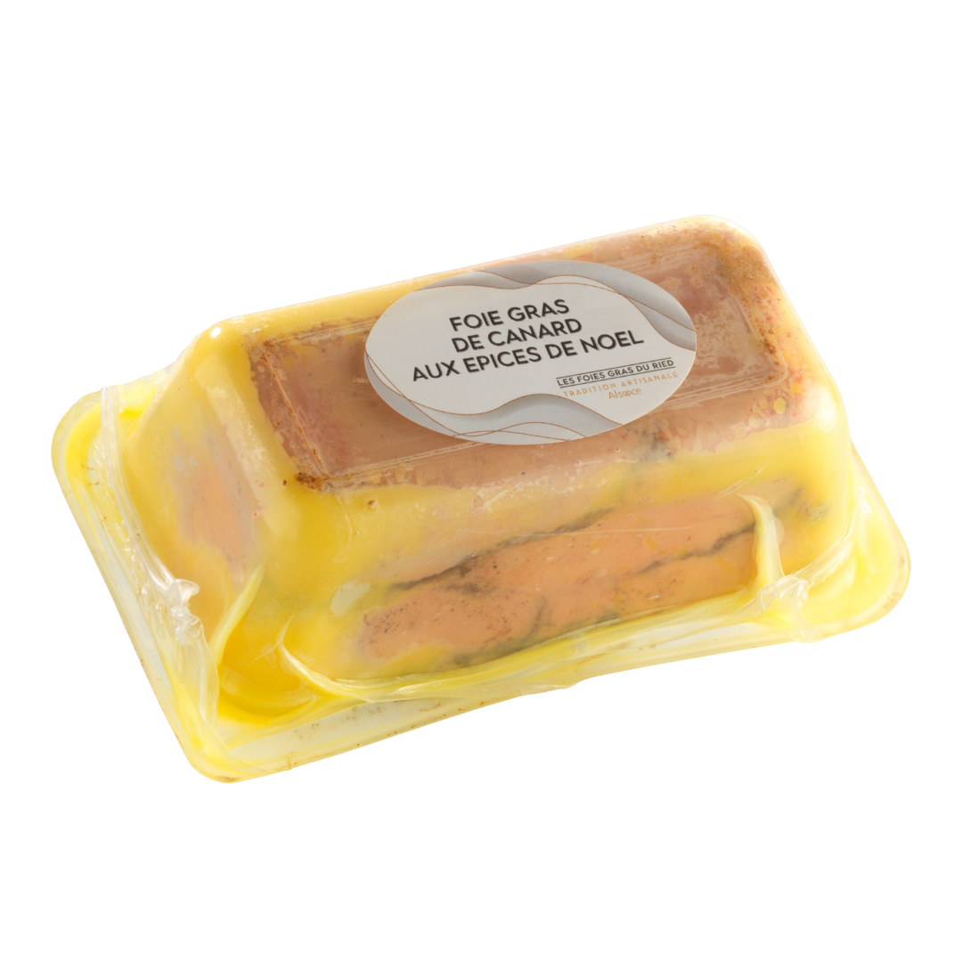 foie gras de canard aux épices de noël
